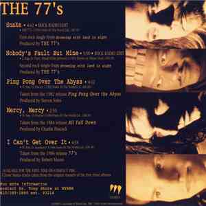 The 77s - Snake flac album