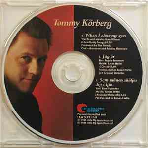 Tommy Körberg - When I Close My Eyes / Jag Är / Som Månen Sköljer Dig I Ljus flac album