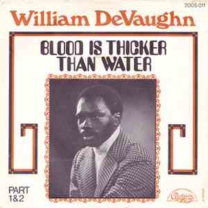William DeVaughn - Blood Is Thicker Than Water flac album