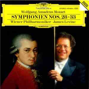 Wolfgang Amadeus Mozart - Wiener Philharmoniker • James Levine  - Symphonien Nos. 28, 31, 33 & 34 flac album