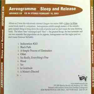 Aereogramme - Sleep And Release flac album