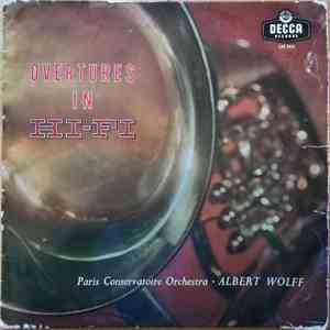 Albert Wolff ∙ Paris Conservatoire Orchestra - Overtures In Hi-Fi flac album