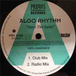Algo Rhythm - Stays The Same flac album