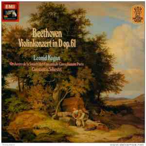 Beethoven, Leonid Kogan, Orchestre De La Société Des Concerts Du Conservatoire Paris, Constantin Silvestri - Violinkonzert In D Op. 61 flac album