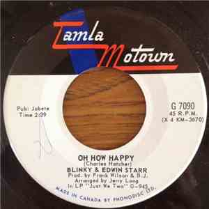 Blinky & Edwin Starr - Oh How Happy / Ooo Baby Baby flac album