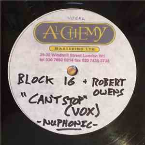Block 16 + Robert Owens - Can't Stop flac album