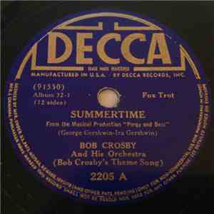 Bob Crosby And His Orchestra - Summertime / What's New flac album