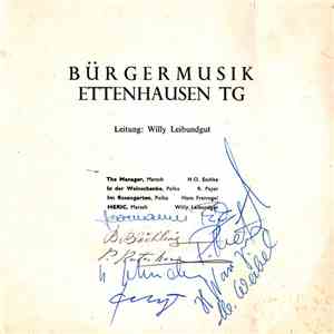 Bürgermusik Ettenhausen TG - Bürgermusik Ettenhausen TG flac album