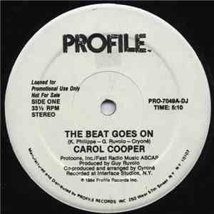 Carol Cooper - The Beat Goes On flac album