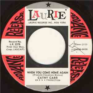 Cathy Carr - When You Come Home Again / The Ghost Of A Broken Heart flac album