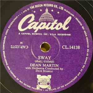 Dean Martin With Dick Stabile & Orchestra - Sway / Pretty As A Picture flac album
