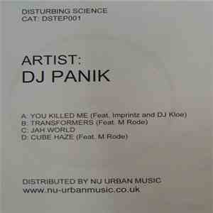 DJ Panik  - You Killed Me EP flac album