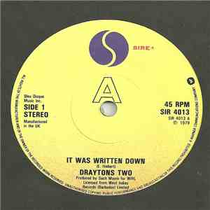 Draytons Two - It Was Written Down flac album