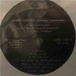 Georg Kreisler - Seltsame Liebeslieder flac album