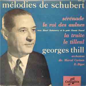 Georges Thill - Mélodies De Schubert flac album