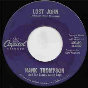 Hank Thompson And The Brazos Valley Boys - Lost John flac album