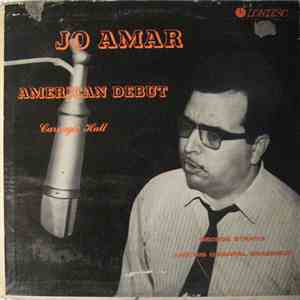 Jo Amar with George Stratis And His Oriental Ensemble - American Debut - Carnegie Hall flac album