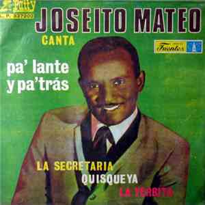 Joseito Mateo - Canta Pa'Lante Y Pa'tras flac album
