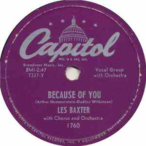 Les Baxter With Chorus And Orchestra - Because Of You flac album