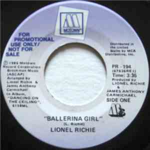 Lionel Richie - Ballerina Girl flac album