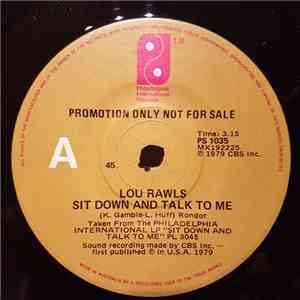 Lou Rawls - Sit Down And Talk To Me flac album