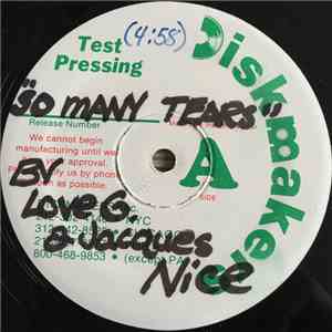 Love G. & Jacques Nice - So Many Tears flac album