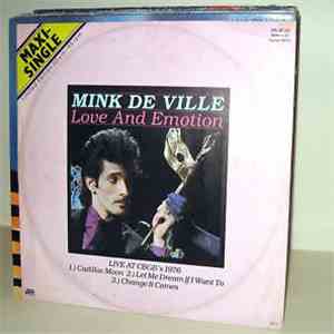 Mink DeVille - Love And Emotion flac album