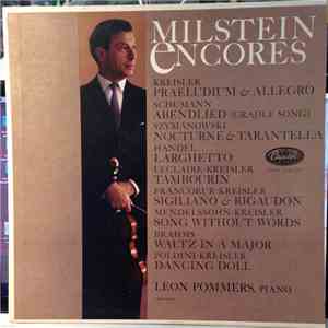 Nathan Milstein, Leon Pommers - Milstein Encores flac album