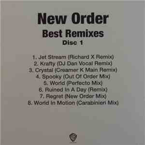 New Order - Best Remixes flac album