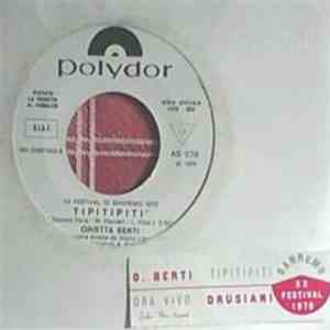 Orietta Berti / Francesco Banti - Tipitipitì / Ora Vivo flac album