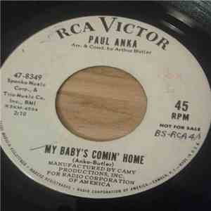 Paul Anka - My Baby's Comin' Home / No, No flac album