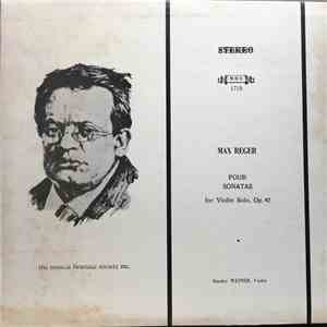 Reger, Stanley Weiner - Four Sonatas For Violin Solo, Op. 42 flac album