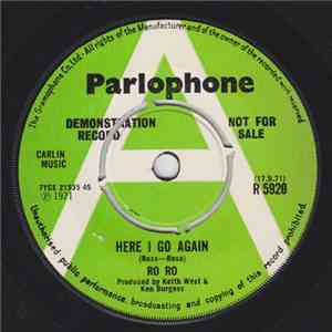 Ro Ro - Here I Go Again flac album