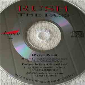 Rush - The Pass flac album