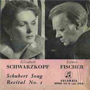Schubert - Elisabeth Schwarzkopf, Edwin Fischer - Schubert Song Recital No. 1 - Schubert Songs flac album