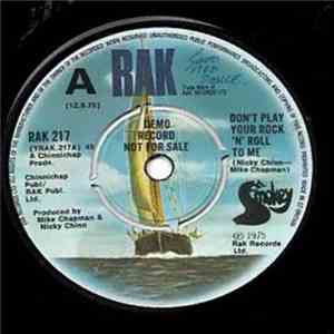 Smokey - Don't Play Your Rock'n Roll To Me flac album