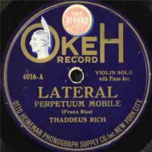 Thaddeus Rich - Perpetuum Mobile / Air For G String flac album