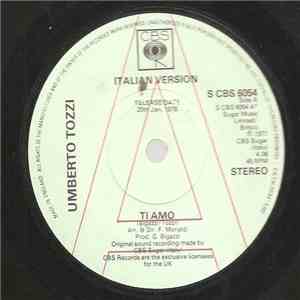 Umberto Tozzi - Ti Amo flac album