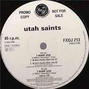 Utah Saints - I Want You flac album