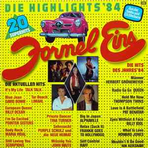 Various - Formel Eins - Die Highlights '84 flac album