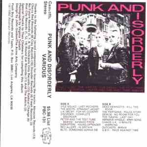 Various - Punk And Disorderly flac album