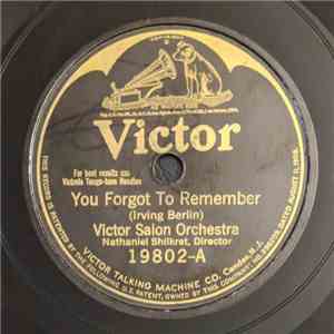 Victor Salon Orchestra - You Forgot To Remember / June Brought The Roses flac album