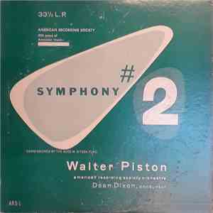 Walter Piston / American Recording Society Orchestra, Dean Dixon  - Symphony #2 flac album