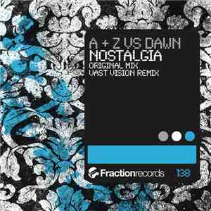 A + Z Vs Dawn  - Nostalgia flac album