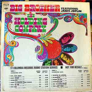Big Brother & The Holding Company Featuring Janis Joplin - Big Brother & The Holding Company flac album