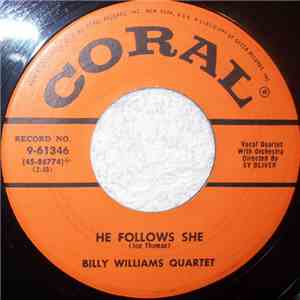 Billy Williams Quartet - He Follows She flac album