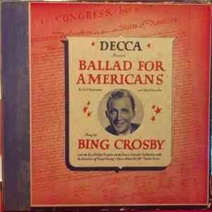 Bing Crosby - Ballad For Americans flac album