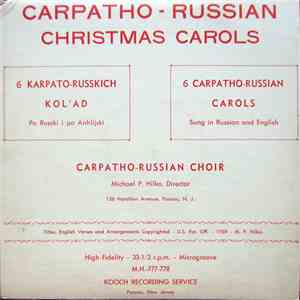 Carpatho-Russian Choir - Carpatho-Russian Christmas Carols flac album
