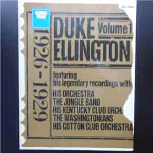 Duke Ellington - Volume 1: 1926-1929 flac album