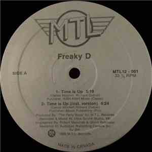 Freaky D - Time Is Up / Beep Rap flac album